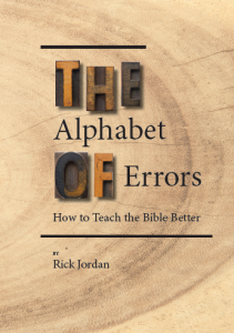 Dr. Rick Jordan's book about how to reach the Bible better